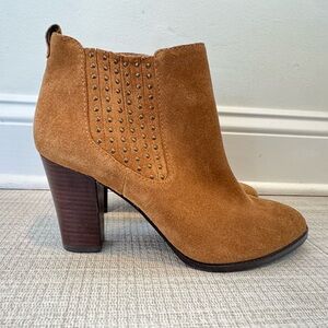 ANTONIO MELANI Tan Ankle Booties